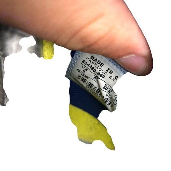 2009 Nike Air Prestige 2 High Swirled Metallic Size 9 - Picture 5 of 10